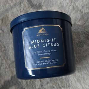 White Barn Midnight Blue Citrus Scented Candle